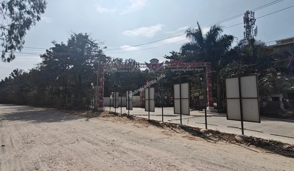 Main gate of Candor International School, emphasizing the diverse and premium international schooling options available near Godrej Castillo