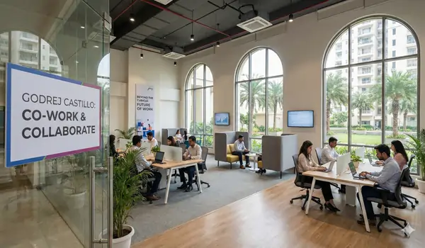 The Hybrid Work Revolution – Co-Working Spaces Inside Godrej Castillo