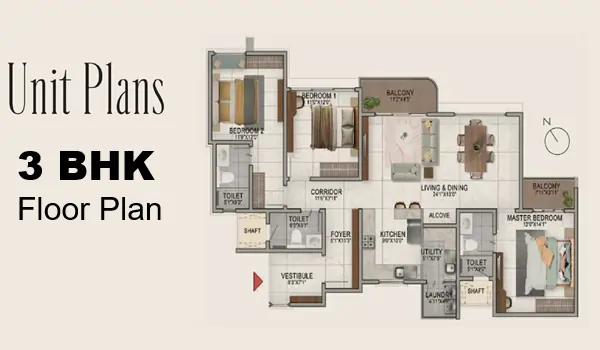 Godrej Castillo Floor Plan